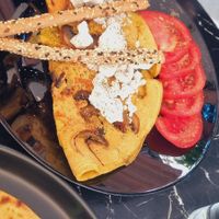 No-omlette greek style at Early Bites in Athens