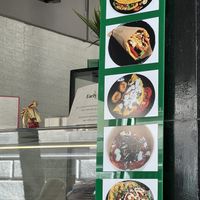 Sign  at Early Bites in Athens