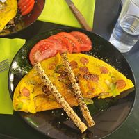 Sausage at Early Bites in Athens