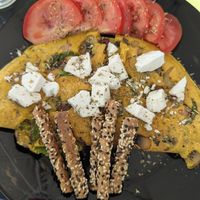 No-omelette at Early Bites in Athens