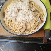 Carbonara at Early Bites in Athens