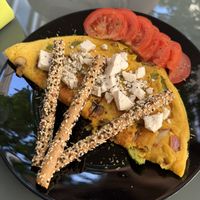 Nomelette (Greek style)  at Early Bites in Athens