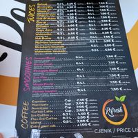  at Refresh Juice Bar in Dubrovnik