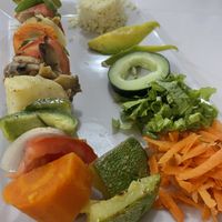 Brochette de Légumes   at Restaurante Costa Azul 2 in Chelem