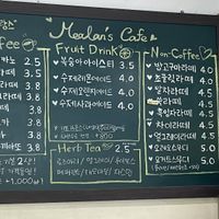 Drink menu  at Mealans - 밀랑스 in Seoul