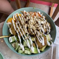 Chiken poke bowl  at Superfood Deli 1010 in Vienna