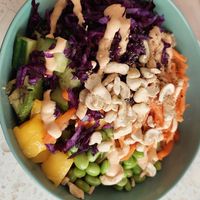 Lunch bowl at Superfood Deli 1010 in Vienna