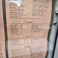 Nothing vegan on menu at 't Brugsch Friethuys in Bruges