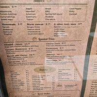 Nothing vegan on menu at 't Brugsch Friethuys in Bruges