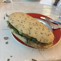 avocado panini  at Isabella Glutenfreie Pâtisserie - Eduard-Breuninger-Straße in Stuttgart