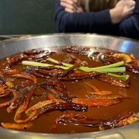 Spicy vegan   at Crown Hot Pot in Leeds