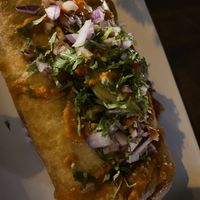 Vegan Chimichanga   at Indo Mexicano in Bugibba