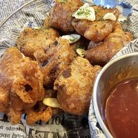 this was good for first 4-5 pieces at Vampire's Chicken in Seoul