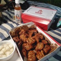 The last vampire chicken I had before the business is close. I will miss it so much  at Vampire's Chicken in Seoul