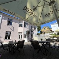 Seating in the garden / back yard .  at Lilli in Valga