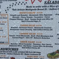 Katie’s salad   at La Grignote in Key West