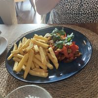 Pommes mit rattatouille  at Landhaus HC Rysumer Plaats - Maybe closed in Krummhoern
