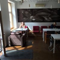 the back room at MiiT in Riga