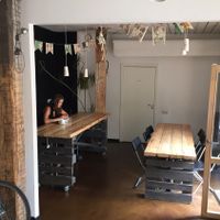 more of the back room at MiiT in Riga