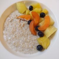 Sweet porridge at MiiT in Riga