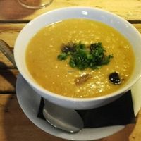 bean soup at MiiT in Riga