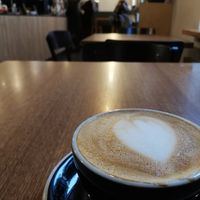 Oat cappuccino at MiiT in Riga