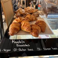 Croissants and almond croissants  at MiiT in Riga