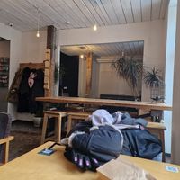 Back room for sitting at MiiT in Riga