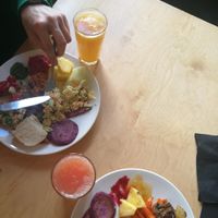 brunch at MiiT in Riga