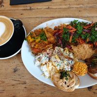 Vegan brunch at MiiT in Riga