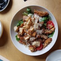 Vegan Caesar Salad at MiiT in Riga