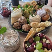 Not even everything is on the picture!   at VíK - Vegan Venue in Bratislava