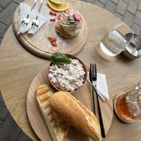 Veternik & parizsky salat  at VíK - Vegan Venue in Bratislava