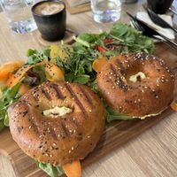 Bagels😍  at VíK - Vegan Venue in Bratislava