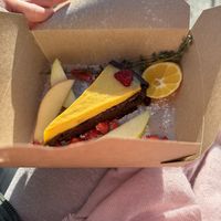 Brownie   at VíK - Vegan Venue in Bratislava