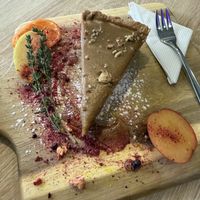 And the cake!!! Best in Bratislava. So good.  at VíK - Vegan Venue in Bratislava