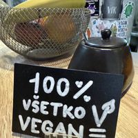 Always the best to find 100% vegan!  at VíK - Vegan Venue in Bratislava