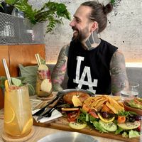 Bagel & Guacamole   at VíK - Vegan Venue in Bratislava