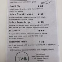  at The Jozi Vegan in Johannesburg