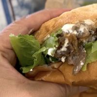 Super yummy 😋 mushroom burgerr  at The Jozi Vegan in Johannesburg