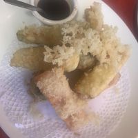 Veg tempura  at Great Asia in Lanzarote