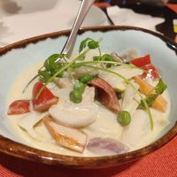 Vegetable Thai green curry at Great Asia in Lanzarote