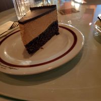 Vegan peanut butter chocolate mousse cake at Café Intermezzo - Dunwoody in Atlanta