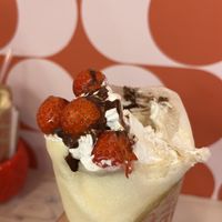   at Dot's Crepe in Otaru