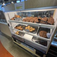 baked goods (almost off camera is the hot foods)   at Ocean Beach People's Organic Foods Deli in San Diego