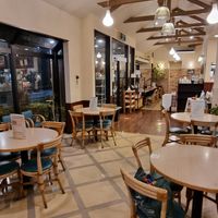 Interior at Mos Burger in Gotemba