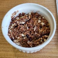 Meyveli crumble at Nom Patisserie & More in Samsun