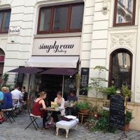 Exterior at Simply Raw Bakery and Bistro in Vienna