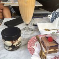 Cute presentation  at Simply Raw Bakery and Bistro in Vienna