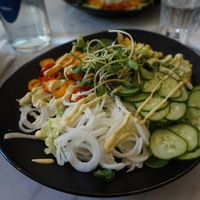 Raw Salad at Simply Raw Bakery and Bistro in Vienna